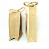 Set of 2 Jute Bags for Lunch & Water/Wine Bottle-1Pc Each - Image 2