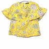 Floral Flared Sleeves Top