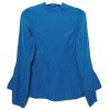 Solid Peplum Top