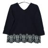V-Neck Embroidered Top