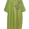Sequined Kurta Set -Green