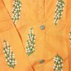 Block Print Kurta - Yellow - Image 2