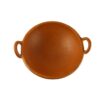 Earthen Kadhai with Handles 9 Inches-1Pc - Image 2