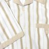 Wide Striped Cream Shirt - Image 2