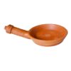 Handmade Frying Pan-Sauce Pan Terracotta -1Pc - Image 3
