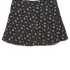 Short Rose Printed Skirt