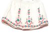 Fluorescent Embroidered Skirt