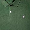 Solid Collared T-Shirt - Bottle Green - Image 2