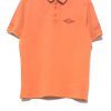 Solid Collared T-Shirt - Orange