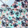 Floral Print Collared T-Shirt - Image 2