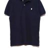 Solid Collared T-Shirt - Dark Blue