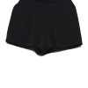 Solid Black Shorts