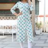White Checks Kurti - Image 4