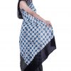 Printed Pure Cotton Saree with Blouse Piece- Formal & Party Wear - Image 4