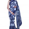 Printed Pure Cotton Saree with Blouse Piece- Formal & Party Wear