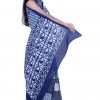 Printed Pure Cotton Saree with Blouse Piece- Formal & Party Wear - Image 3