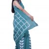 Printed Pure Cotton Saree with Blouse Piece- Formal & Party Wear - Image 4