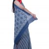 Printed Pure Cotton Saree with Blouse Piece- Formal & Party Wear - Image 3