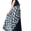 Printed Pure Cotton Saree with Blouse Piece- Formal & Party Wear - Image 5