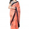 Printed Pure Cotton Saree with Blouse Piece- Formal & Party Wear