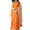 Printed Pure Cotton Saree with Blouse Piece- Formal & Party Wear
