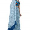 Printed Pure Cotton Saree with Blouse Piece- Formal & Party Wear - Image 2