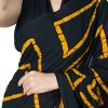 Printed Pure Cotton Saree with Blouse Piece- Formal & Party Wear - Image 4