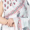Printed Pure Cotton Saree with Blouse Piece- Formal & Party Wear - Image 2