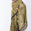 Printed Pure Cotton Saree with Blouse Piece- Formal & Party Wear - Image 5