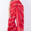 Printed Pure Cotton Saree with Blouse Piece- Formal & Party Wear - Image 5