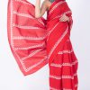 Printed Pure Cotton Saree with Blouse Piece- Formal & Party Wear - Image 3