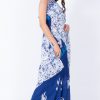 Printed Pure Cotton Saree with Blouse Piece- Formal & Party Wear - Image 2