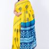 Printed Pure Cotton Saree with Blouse Piece- Formal & Party Wear - Image 5
