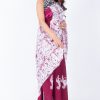 Printed Pure Cotton Saree with Blouse Piece- Formal & Party Wear - Image 2