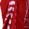 Printed Pure Cotton Saree with Blouse Piece- Formal & Party Wear - Image 4