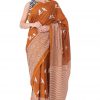 Printed Pure Cotton Saree with Blouse Piece- Formal & Party Wear