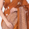 Printed Pure Cotton Saree with Blouse Piece- Formal & Party Wear - Image 6