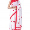 Printed Pure Cotton Saree with Blouse Piece- Formal & Party Wear