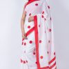 Printed Pure Cotton Saree with Blouse Piece- Formal & Party Wear - Image 5