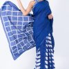 Printed Pure Cotton Saree with Blouse Piece- Formal & Party Wear - Image 4