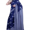 Printed Pure Cotton Saree with Blouse Piece- Formal & Party Wear
