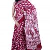 Printed Pure Cotton Saree with Blouse Piece- Formal & Party Wear