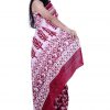 Printed Pure Cotton Saree with Blouse Piece- Formal & Party Wear - Image 2