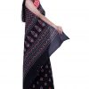 Printed Pure Cotton Saree with Blouse Piece- Formal & Party Wear - Image 2