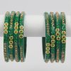 Stylish Green Fancy Glass Kadas-8 - Image 3