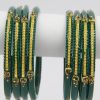 Stylish Green Fancy Glass Kadas-8 - Image 2