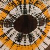 Tie & Dye Cotton Saree with Blouse Piece-Yellow - Image 8
