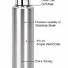 Stainless Steel Water Bottle 950 ml Bottle (Pack of 2, Steel/Chrome, Steel) - Image 3