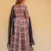 Black Bagru Print Dress Set - Image 4
