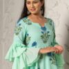 Sea Green Block Butta Dress - Image 4